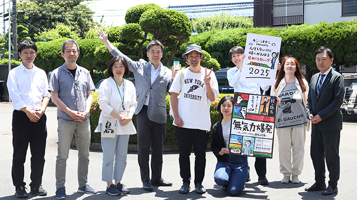 キン・シオタニさんが来社されました！！