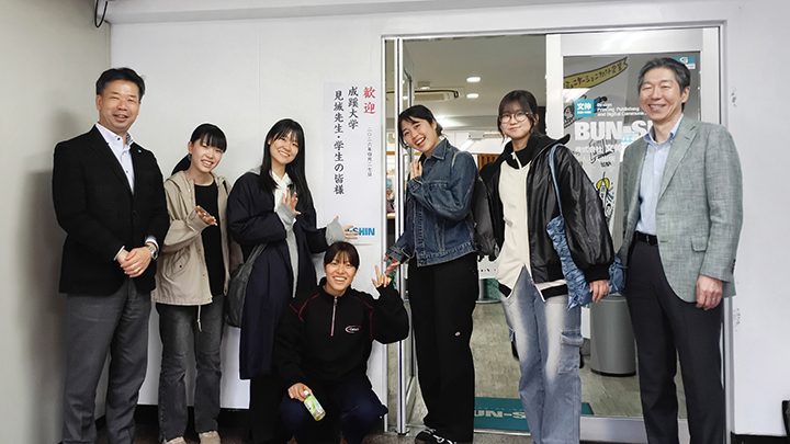 成蹊大学・見城ゼミの皆さんが企業訪問・工場見学にいらっしゃいました。